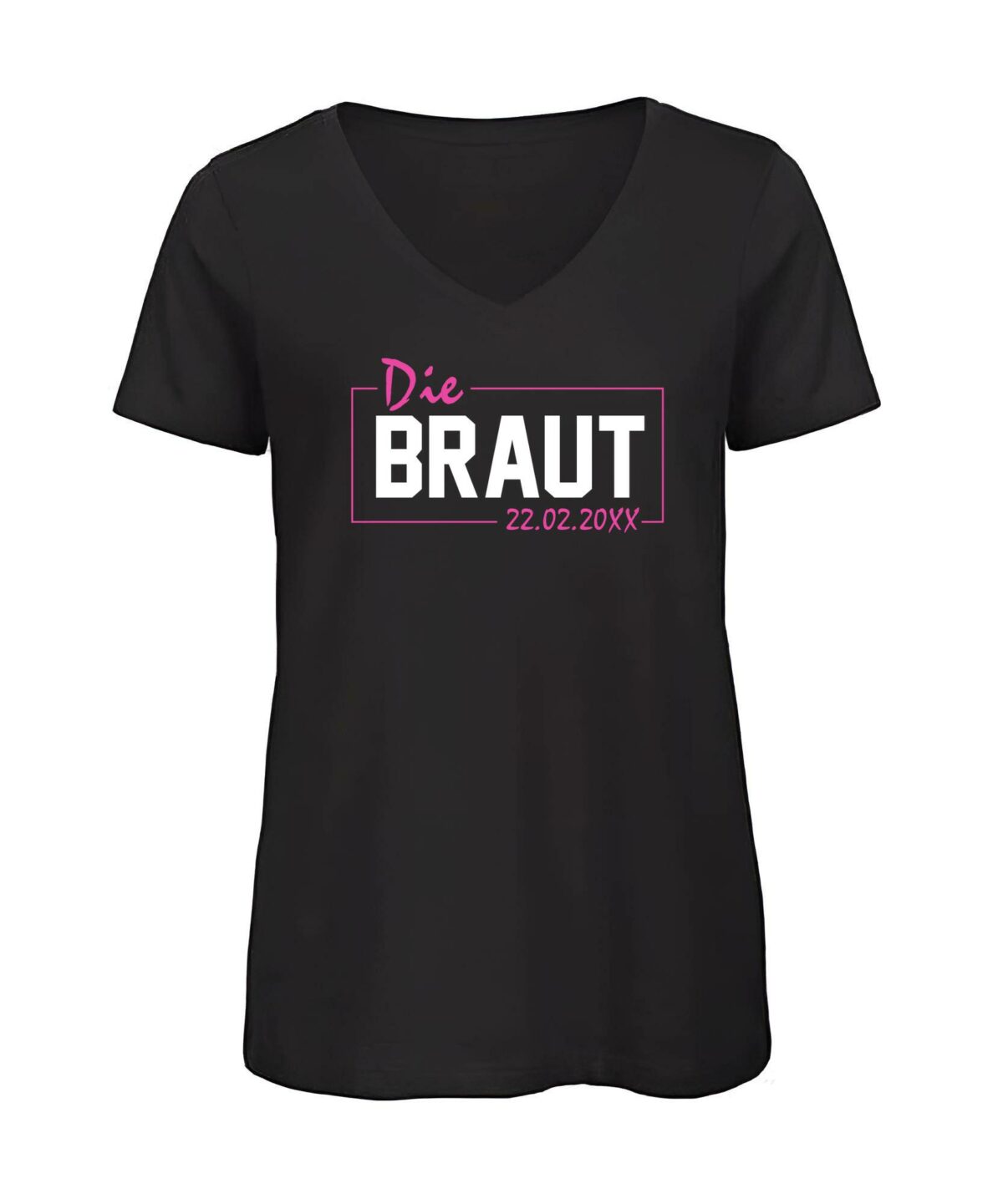 Die Braut Leuchtrahmen Personalisierbares Datum Jga Motiv - Women´s Inspire V T