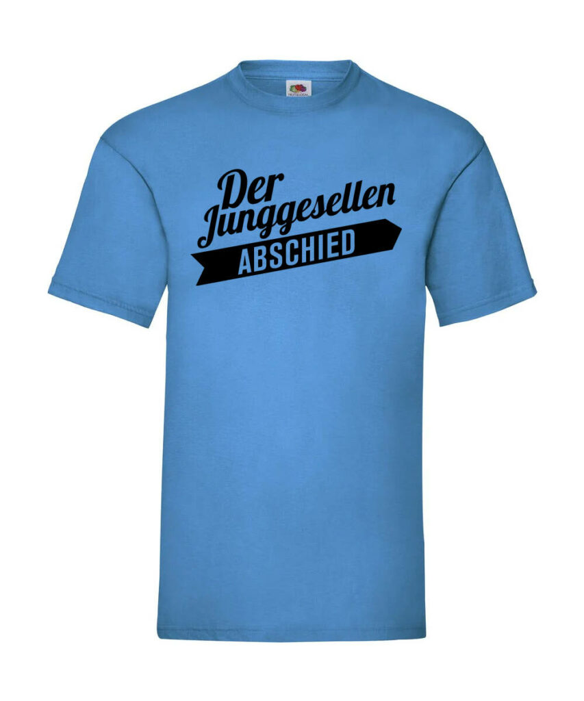Der Junggesellenabschied – Basic T-Shirt | Klassisches JGA-Shirt für den Bräutigam & Crew