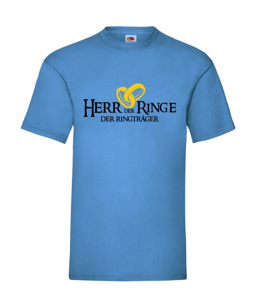 Herr der Ringe Der Ringträger JGA – Basic T-Shirt für den perfekten Junggesellenabschied