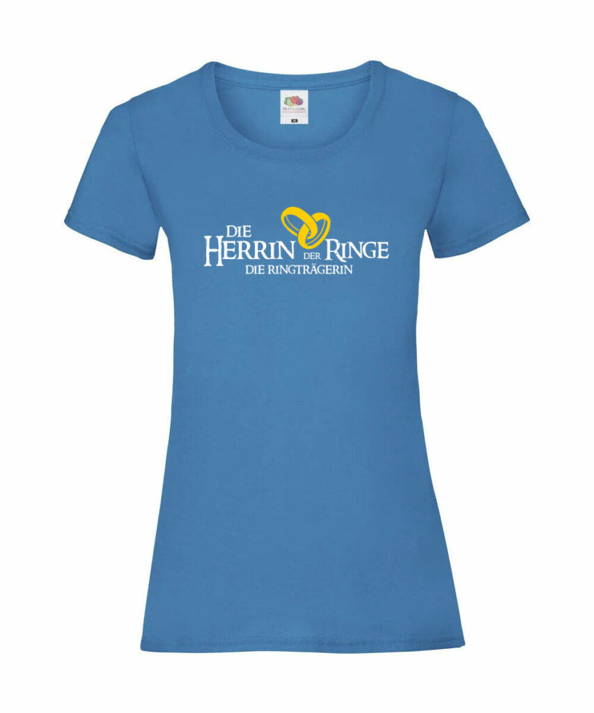 Die Herrin Der Ringe Die Ringträgerin – Ladies’ Valueweight T | JGA-Shirt für Damen