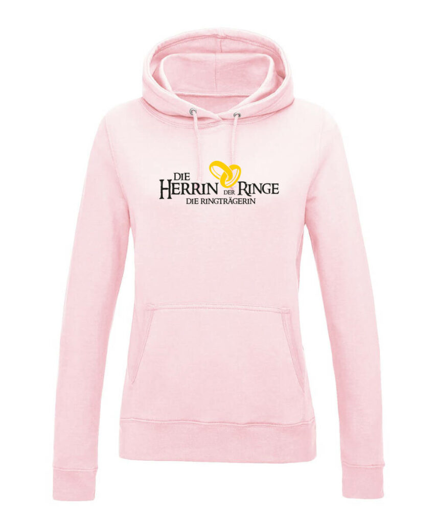 Die Herrin Der Ringe Die Ringträgerin – Women’s College Hoodie | Stylischer Hoodie für Fans der Herr-der-Ringe-Saga