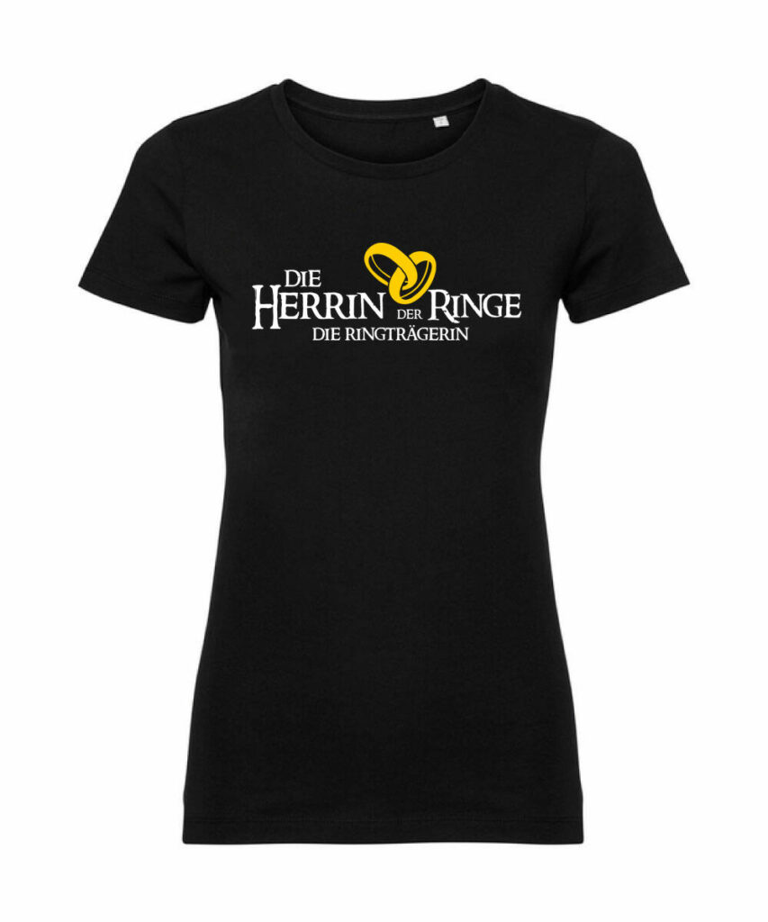 Die Herrin Der Ringe Die Ringträgerin – Ladies' Pure Organic T Z108F | Nachhaltiges T-Shirt für wahre Fans